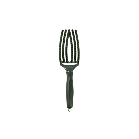 OLIVIA GARDEN Četka za raščešljavanje Nylon Green Emerald – Fingerbrush